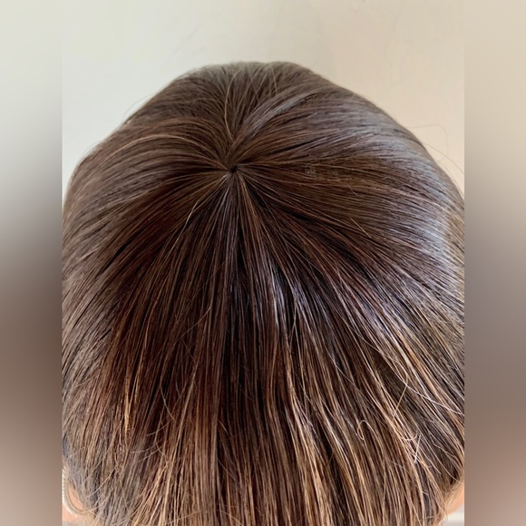 Ombre Brown Sugar 30” Premium Fiber Wig with Bangs for Daily Wear/Events - Picture 2 of 7